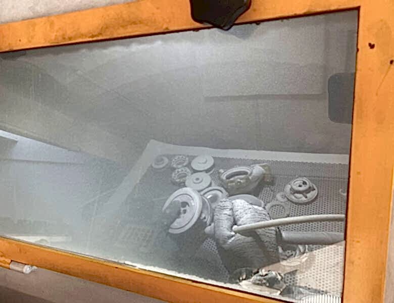 Turbo temizleme kum makinesi